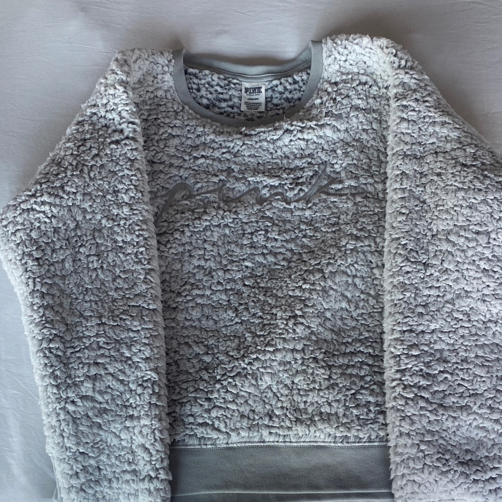 PINK Victoria's Secret  Sherpa Pullover